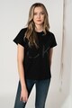 CALVIN KLEIN Tricou de bumbac organic cu logo supradimensionat Femei