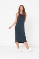 Tommy Hilfiger Rochie midi din amestec de modal Stripe Tape Femei