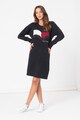 Tommy Hilfiger Rochie-pulover de bumbac organic Motion Flag Femei