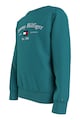 Tommy Hilfiger Bluza sport de bumbac organic cu imprimeu logo Baieti