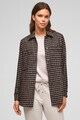 s.Oliver Sacou din material boucle cu model houndstooth Femei