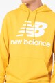 New Balance Худи Essentials Stacked с лого и джоб кенгуру Мъже