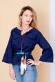 Art & Craft Блуза Daria с отделящ се шал за кръста Жени