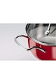 Tefal Set inox 6 piese,  Intuition, rosu Femei