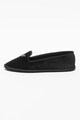 Emporio Armani Underwear Pantofi loafer de casa, cu broderie logo Femei