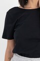 NA-KD Set de tricouri din bumbac organic cu spate decupat - 2 piese Femei