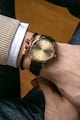 Philipp Blanc Иноксов часовник и кожена гривна Мъже