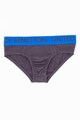 United Colors of Benetton Underwear Set 2 perechi de chiloti cu banda logo elastica in talie Baieti