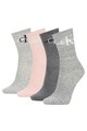 CALVIN KLEIN Дълги чорапи с памук, 4 чифта Жени