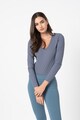 Vero Moda Bluza tip body striata cu decolteu in V Ramone Femei