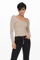 Only Pulover slim fit cu striatii Mary Femei