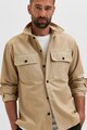 Selected Homme Риза от органичен памук с джобове с капачета и копчета Мъже