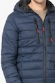 Geo Norway Alaric vízlepergető kapucnis bélelt télikabát férfi