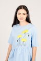 AnTanTe Design Bluza de bumbac pictata manual Femei