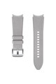 Samsung Каишка за smartwatch  Hybrid Leather Band за Galaxy Watch4 20 мм S/M, Silver Жени