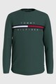 Tommy Hilfiger Bluza sport de bumbac organic cu logo Baieti