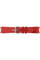 Samsung Curea smartwatch  Hybrid Leather Band pentru Galaxy Watch4 20mm S/M, Red Femei