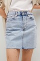 Mango Fusta mini de denim Rachel Femei