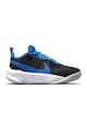 Nike Pantofi cu insertii de piele pentru baschet Team Hustle Fete