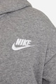 Nike Club kapucnis pulóver hímzett logóval Lány