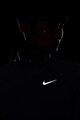 Nike Bluza cu tehnologie Therma-Fit si fermoar scurt pentru alergare Element Femei