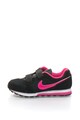 Nike Pantofi sport de piele peliculizata cu insertii de plasa Runner 2 Fete