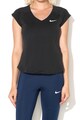 Nike Tricou cu decolteu in V, pentru tenis Dri-Fit Femei