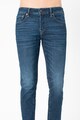 American Eagle Blugi skinny cu aspect decolorat Airflex 360 Barbati