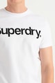 SUPERDRY Tricou cu decolteu la baza gatului si logo supradimensionat Barbati