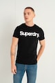 SUPERDRY Kerek nyakú póló nagy logóval férfi
