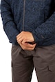 Trespass Bingham cipzáros kötött hatású pulóver férfi