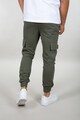 ALPHA INDUSTRIES Pantaloni cargo conici cu talie elastica Barbati