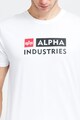 ALPHA INDUSTRIES Памучна тениска с лого Мъже