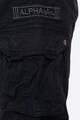 ALPHA INDUSTRIES Pantaloni cargo de bumbac cu logo Barbati