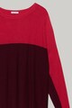 Fiorella Rubino Pulover tricotat fin din amestec de lana cu design in doua nuante Femei