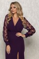 BAROCCA Rochie mini cu maneci de dantela Femei