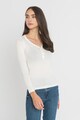 Haily's Bluza din amestec de modal cu decolteu Henley Kora Femei