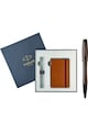 Parker Set Roller Urban Premium maro in caseta cu agenda Femei