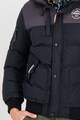 Geographical Norway Volva bélelt télikabát levehető kapucnival férfi