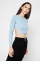 Missguided Bluza crop cu decupaj pe partea din spate Femei