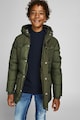 Jack & Jones Geaca parka matlasata cu buzunare multiple Baieti