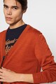 Selected Homme Cardigan tricotat fin din amestec de lana Merinos Town Barbati