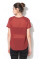 Vero Moda Tricou rosu inchis semitransparent Halo Femei