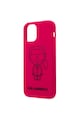 Karl Lagerfeld Husa de protectie  Iconic Outline pentru Apple iPhone 12 mini, Roz Barbati