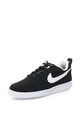 Nike Pantofi sport de piele intoarsa cu perforatii Court Borough Barbati