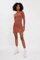 Trendyol Rochie tricotata elastica striata Femei