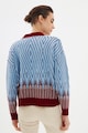 Trendyol Kerek nyakú pulóver geometrikus mintával női
