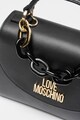 Love Moschino Keresztpántos bőrtáska fémlogós rátéttel női