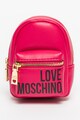 Love Moschino Logómintás műbőr kulcstartó női