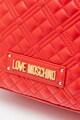 Love Moschino Műbőr hátizsák steppelt részletekkel női